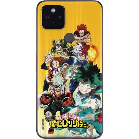 My Hero Academia Deku Squad Season 5 Google Pixel 5a Skin